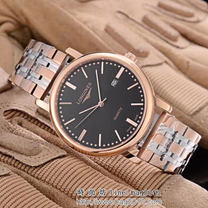 LONGINES浪琴 經典大三針 全自動機械 精品男士腕表 WSS1549